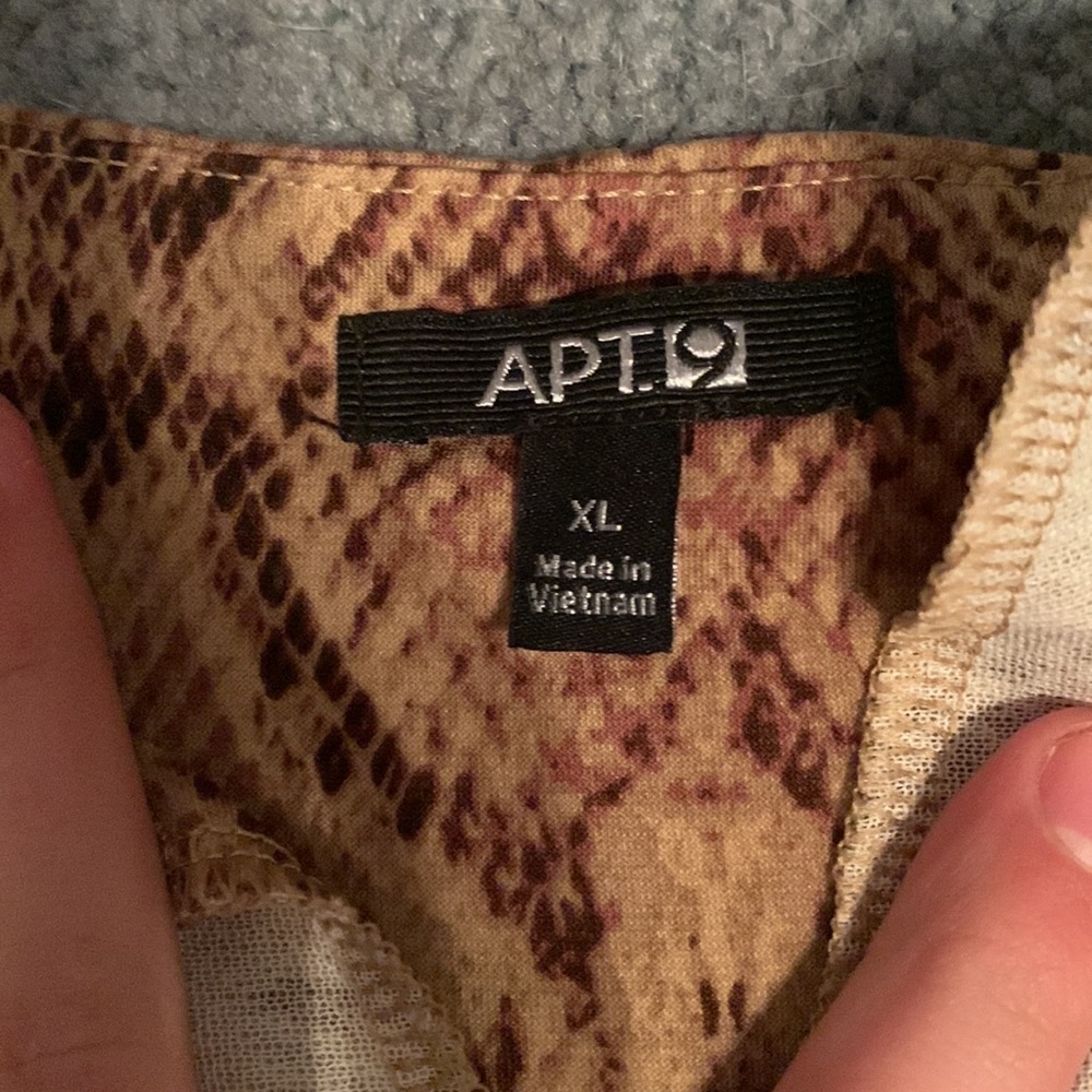 I am selling a brown dress .SMOKE FREE HOME *